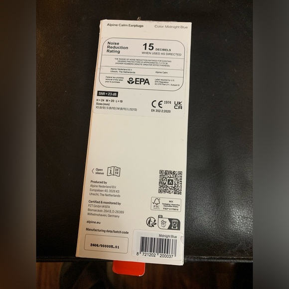 New in Box Noise Cancelling Ear Plugs 4 Sizes in One - Picture 7 of 9